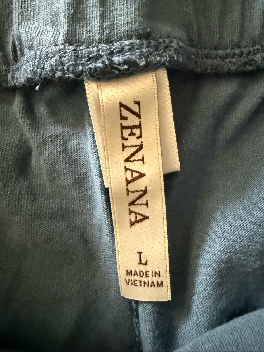 Zenana Slate Blue Short Set NWOT - Picture 13 of 14